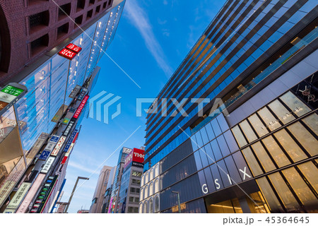 銀座六丁目の夕景 45364645