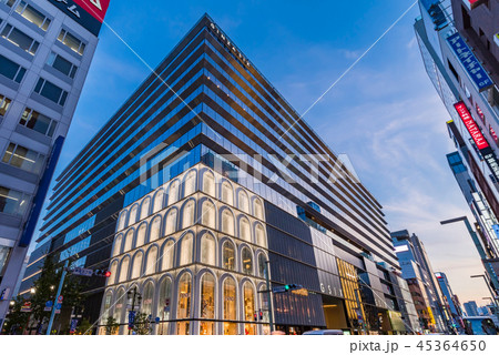 銀座五丁目の夕景 45364650