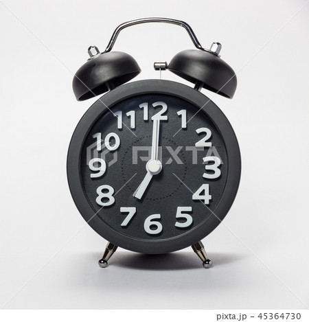 black alarm clock 45364730