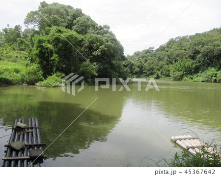 湖面 反射 反映 45367642