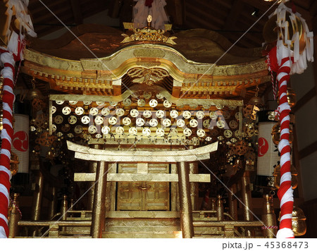 日本三大神輿のひとつ「津山徳守神社」の神輿 日本三大神輿のひとつ「津山徳守神社」の神輿 45368473