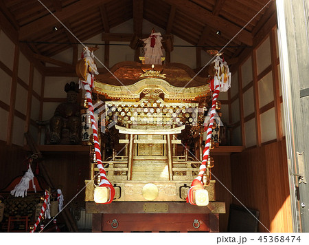 日本三大神輿のひとつ「津山徳守神社」の神輿 日本三大神輿のひとつ「津山徳守神社」の神輿 45368474