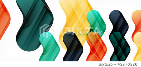 Colorful glossy arrows abstract background Colorful glossy arrows abstract background 45370520