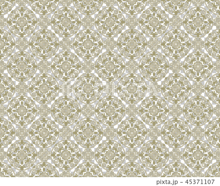 シームレスなダマスクパターン 45371107