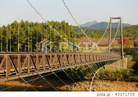 野岳大橋(長崎県：野岳湖：秋の行楽シーズン) 45371759