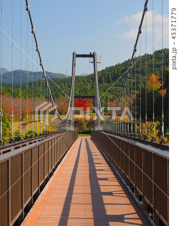 野岳大橋(長崎県:野岳湖:秋の行楽シーズン) 野岳大橋(長崎県:野岳湖:秋の行楽シーズン) 45371779