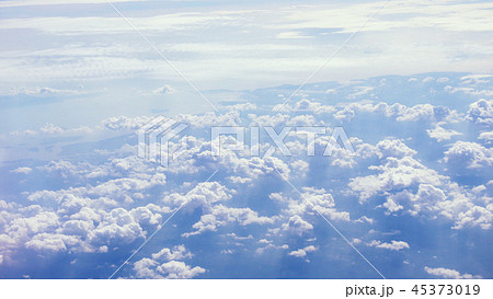 Beautiful blue sky background with clouds Beautiful blue sky background with clouds 45373019