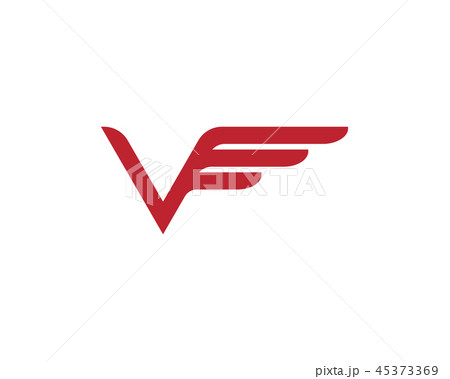 Wing Falcon Logo Template vector 45373369