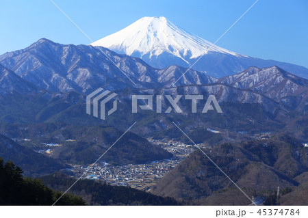 九鬼山からの富士山 45374784