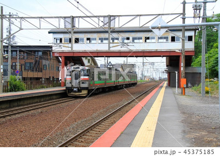 函館本線、朝里駅構内 45375185