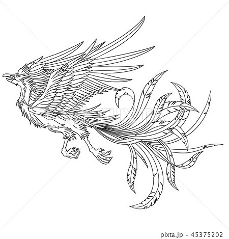 Phoenix Clipart Stock Illustration