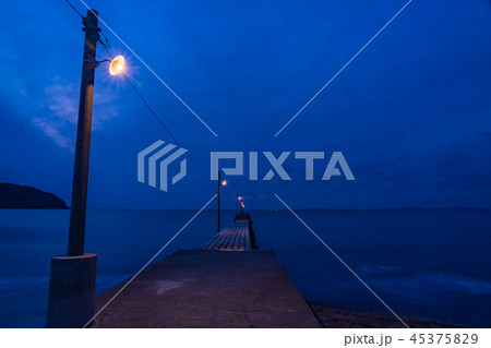 《千葉県》原岡桟橋・夕景 45375829