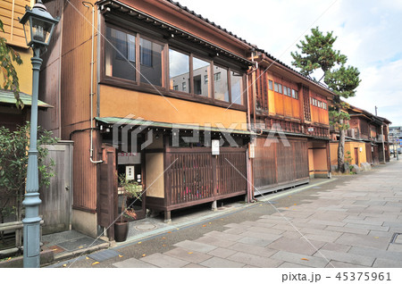 金沢市 にし茶屋街 金沢市 にし茶屋街 45375961