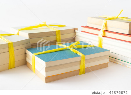 本　断捨離　書籍　処分　引越し　遺品整理　ビニール紐 45376872