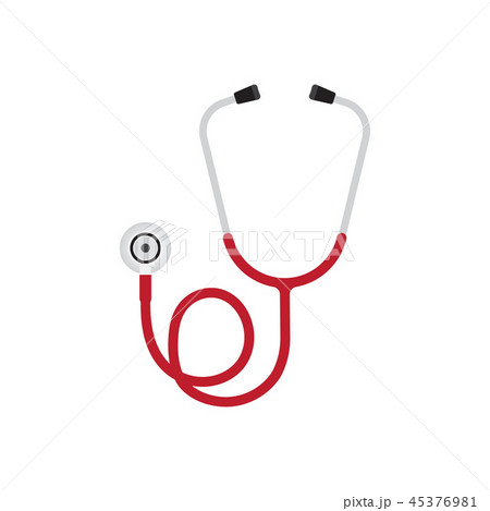 Stethoscope icon, phonendoscope Stethoscope icon, phonendoscope 45376981