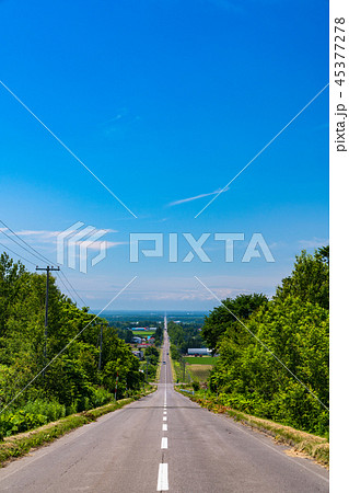 《北海道》天に続く道・ドライブイメージ 《北海道》天に続く道・ドライブイメージ 45377278