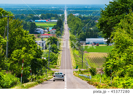 《北海道》天に続く道・ドライブイメージ 45377280