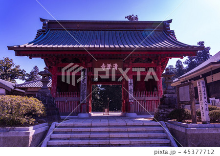 （千葉県）清澄寺（せいちょうじ）　仁王門 45377712