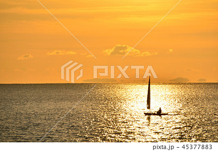 初日のセーリング 45377883