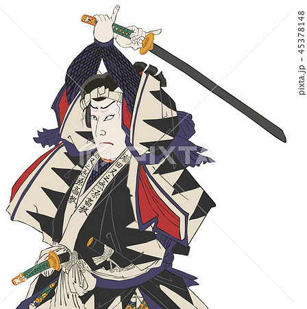 歌舞伎　義士銘々伝　潮田又之丞 45378148