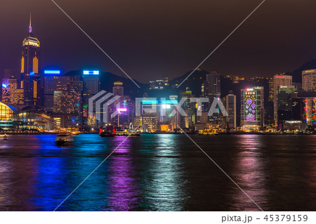 《香港》香港島の夜景・シンフォニーオブライツ 45379159
