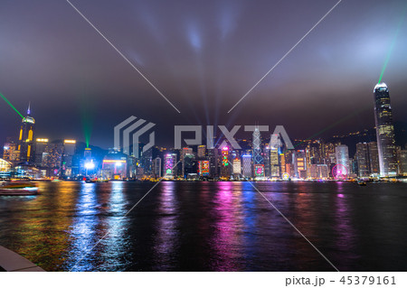 《香港》香港島の夜景・シンフォニーオブライツ 45379161