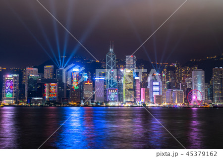 《香港》香港島の夜景・シンフォニーオブライツ 45379162