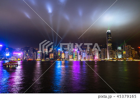 《香港》香港島の夜景・シンフォニーオブライツ 45379165