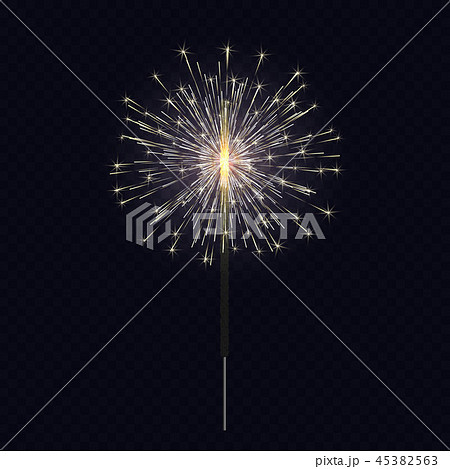 Realistic christmas bengal light 45382563