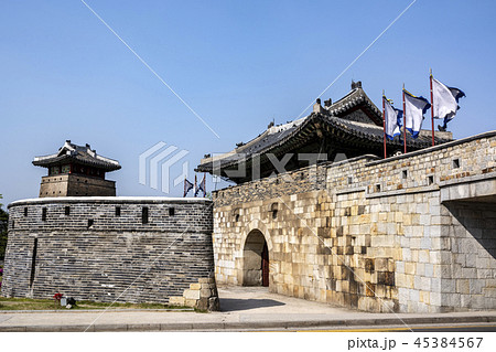 風景 櫓 古城 45384567