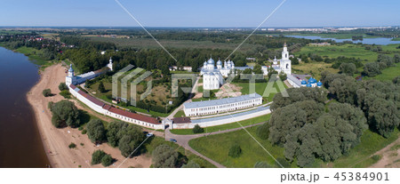 Aerial of St. George Orthodox Monastery 45384901