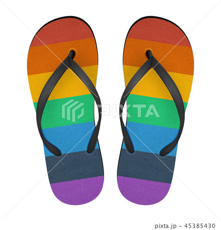 what stores sell rainbow flip flops