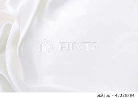 Smooth elegant white silk or satin luxury cloth Smooth elegant white silk or satin luxury cloth 45386794