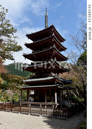 海住山寺　五重塔 45388540
