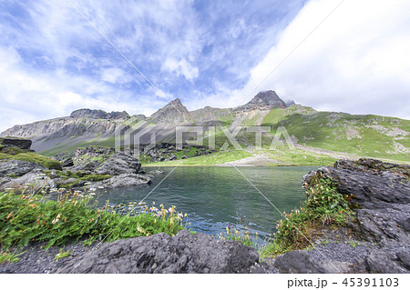 白頭山 風景 山 45391103