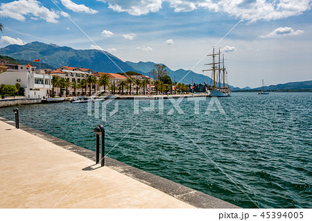 Tivat, Montenegro, beautiful port landscape 45394005