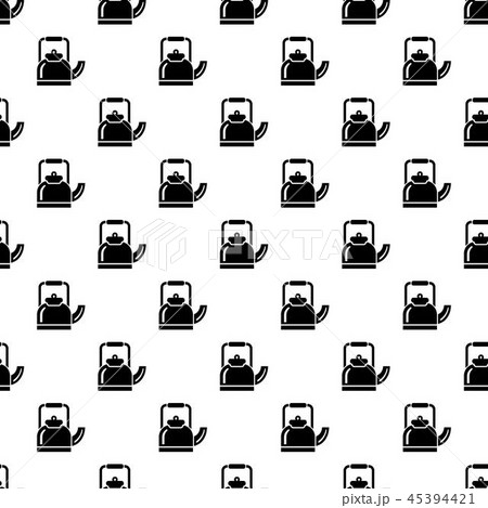 Standing teapot icon, simple style 45394421