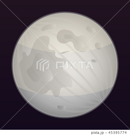 Space moon icon, isometric style Space moon icon, isometric style 45395774