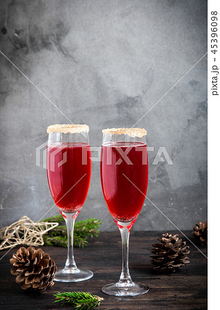 Mimosa cocktail for Christma 45396098