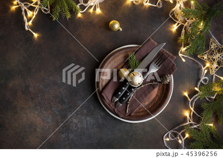 Christmas Table Setting Christmas Table Setting 45396256