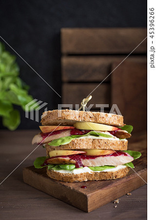 Turkey Leftover Sandwich Turkey Leftover Sandwich 45396266