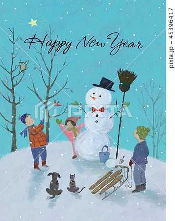 年賀状 年賀状 45396417