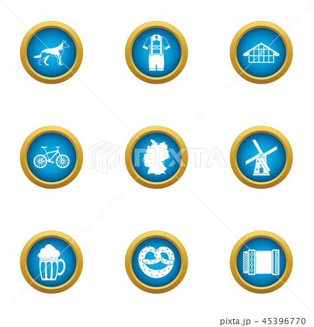 Taproom icons set, flat style Taproom icons set, flat style 45396770