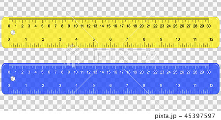 School Plastic Measuring Ruler 45397597