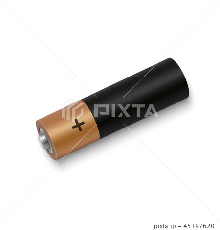 realistic alkaline battery. realistic alkaline battery. 45397620