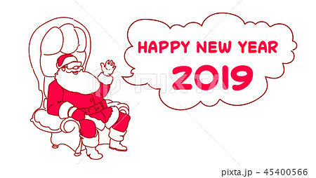 santa claus sitting armchair point cloud bubble winter holidays happy new year merry christmas santa claus sitting armchair point cloud bubble winter holidays happy new year merry christmas 45400566