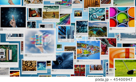 Internet Photo and Picture sharing concept 45400947