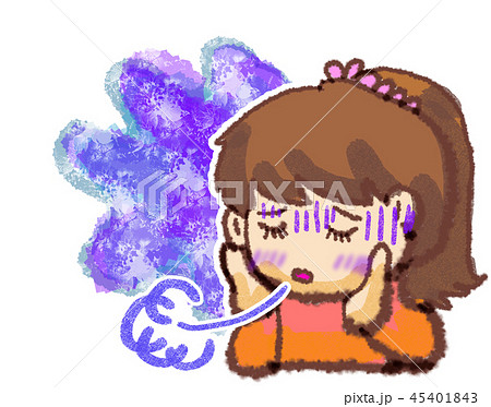 悩み★不安★ため息★心配★困る★気持ち★気分 悩み★不安★ため息★心配★困る★気持ち★気分 45401843