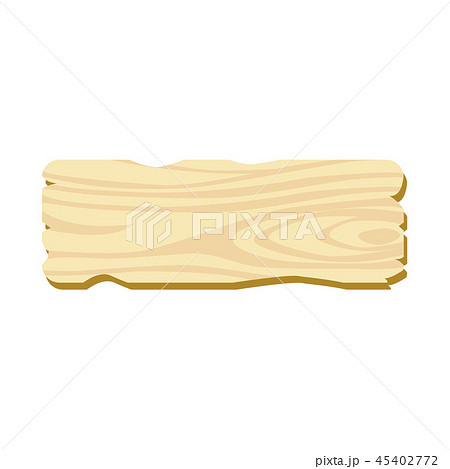 木の看板のイラスト素材 45402772 Pixta