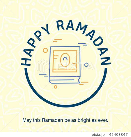 Ramadan Kareem Vector Background 45403347